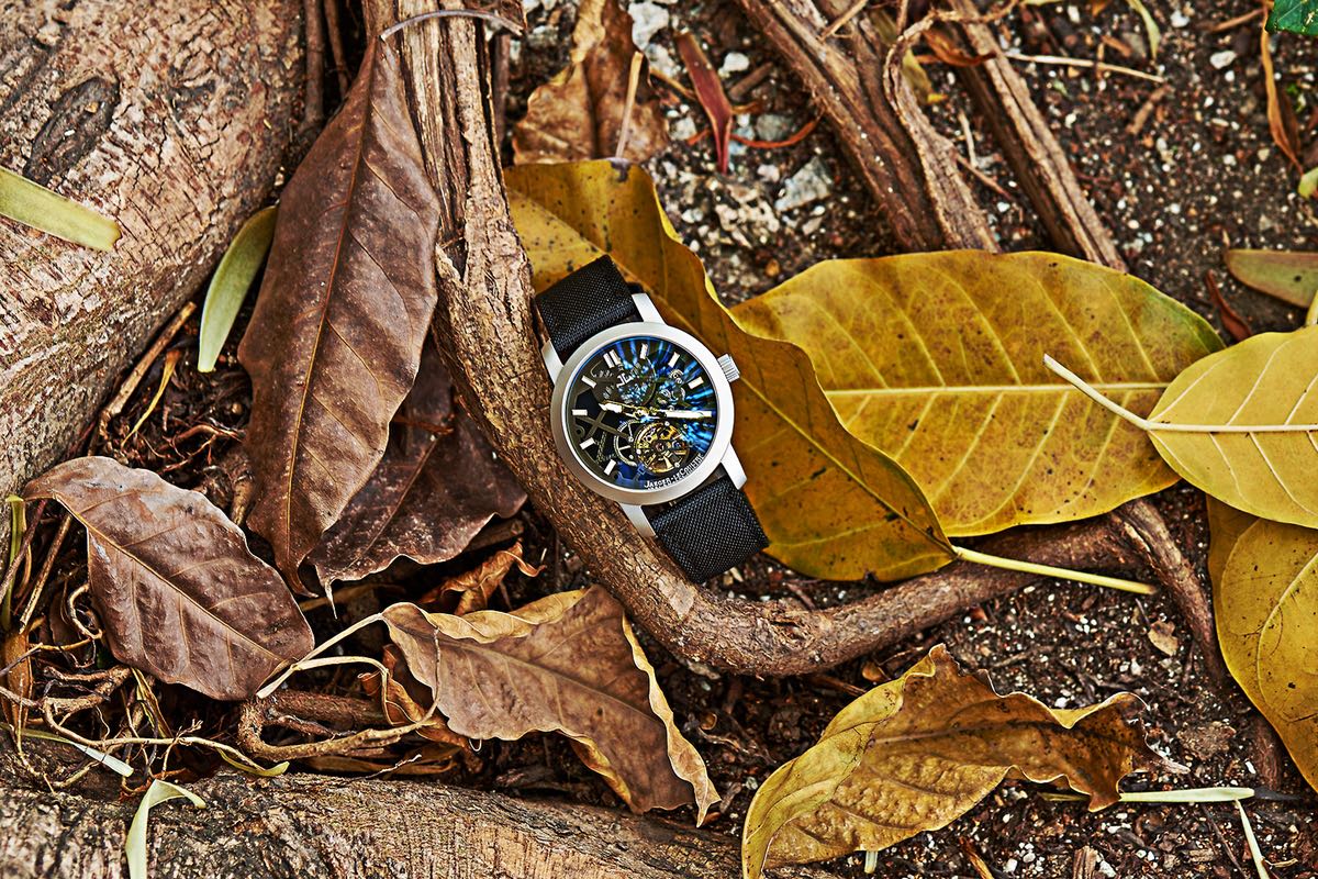JAEGER MASTER ULTRA THIN TOURBILLON SKELETON DIAL