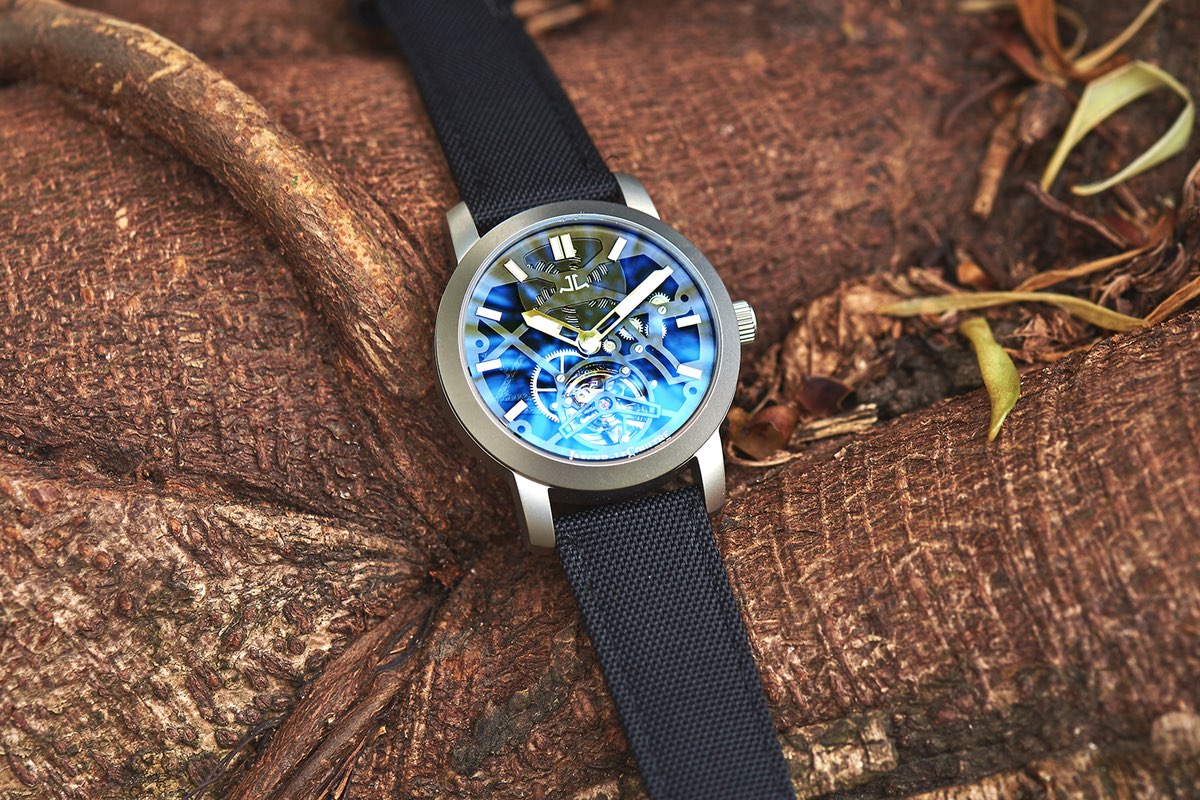JAEGER MASTER ULTRA THIN TOURBILLON SKELETON DIAL