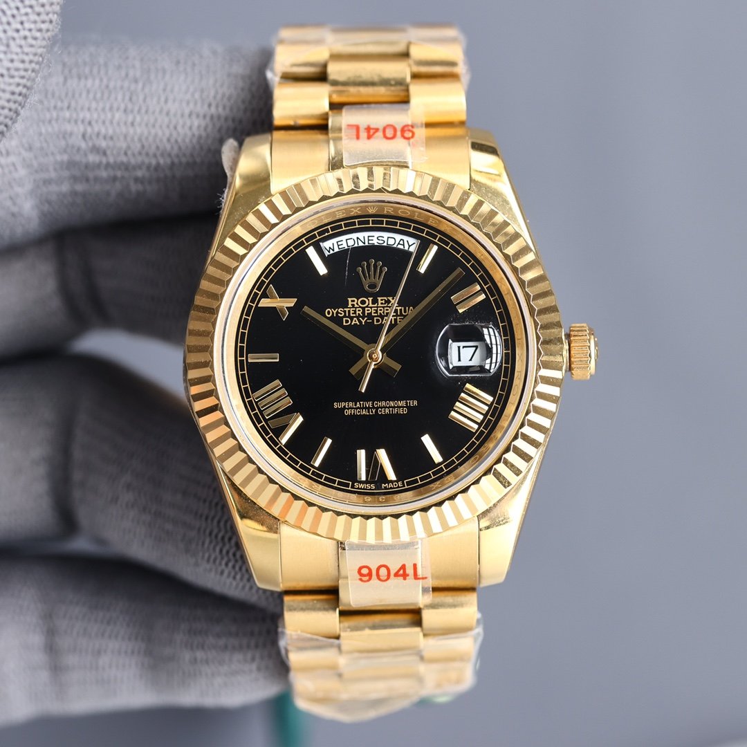 DAY-DATE 40 GOLD CASE JUBILEE BRACELET