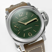 LUMINOR MARINA STEEL CASE GREEN DIAL PAM911
