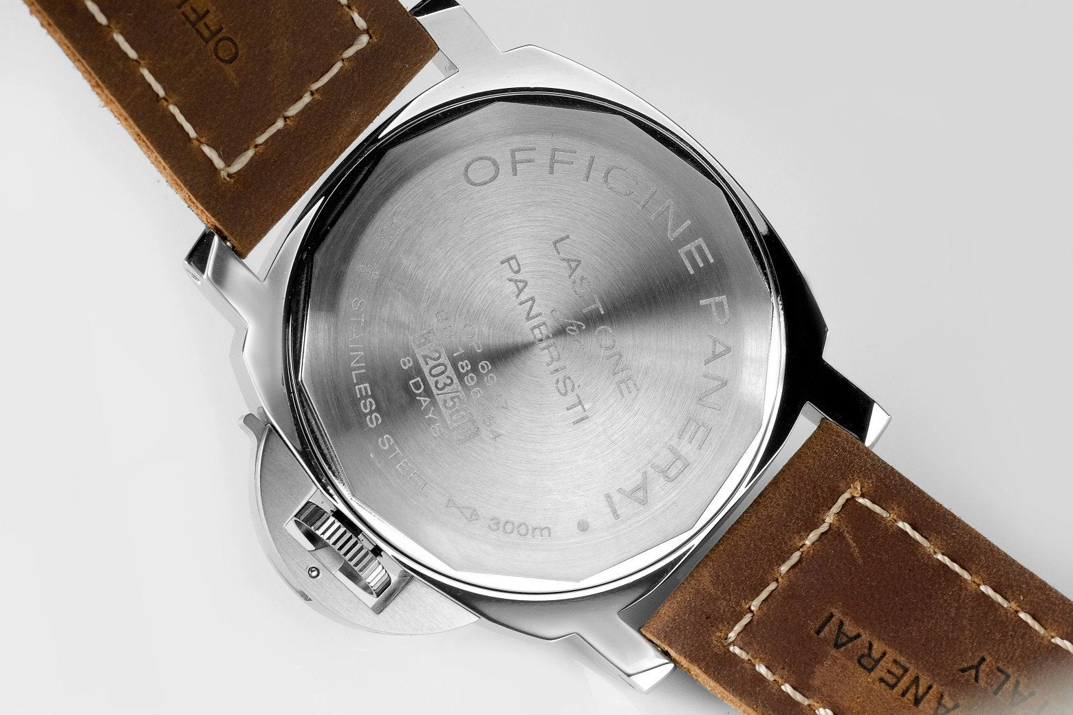 LUMINOR MARINA STEEL CASE GREEN DIAL PAM911