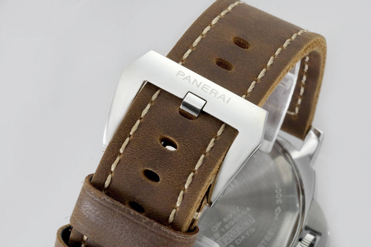 LUMINOR MARINA STEEL CASE GREEN DIAL PAM911