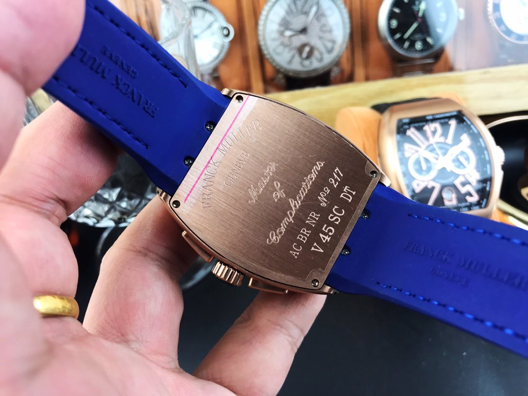FRANCK VANGUARD 45MM ROSE GOLD CHRONO