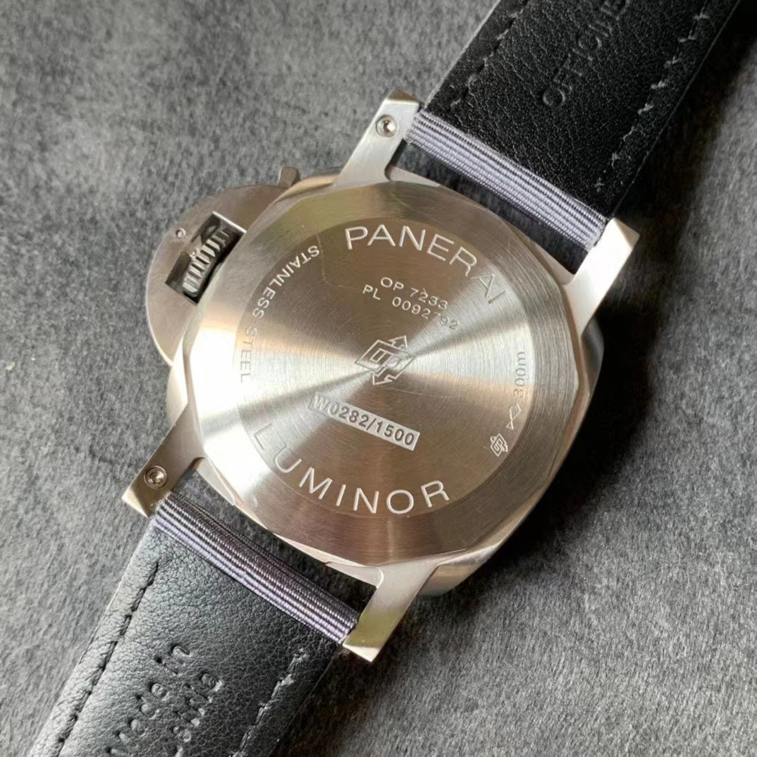 LUMINOR MARINA 44MM STEEL CASE GREY DIAL