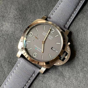 LUMINOR MARINA 44MM STEEL CASE GREY DIAL