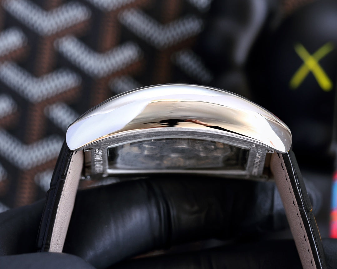 VANGUARD STEEL CASE SKELETON DIAL