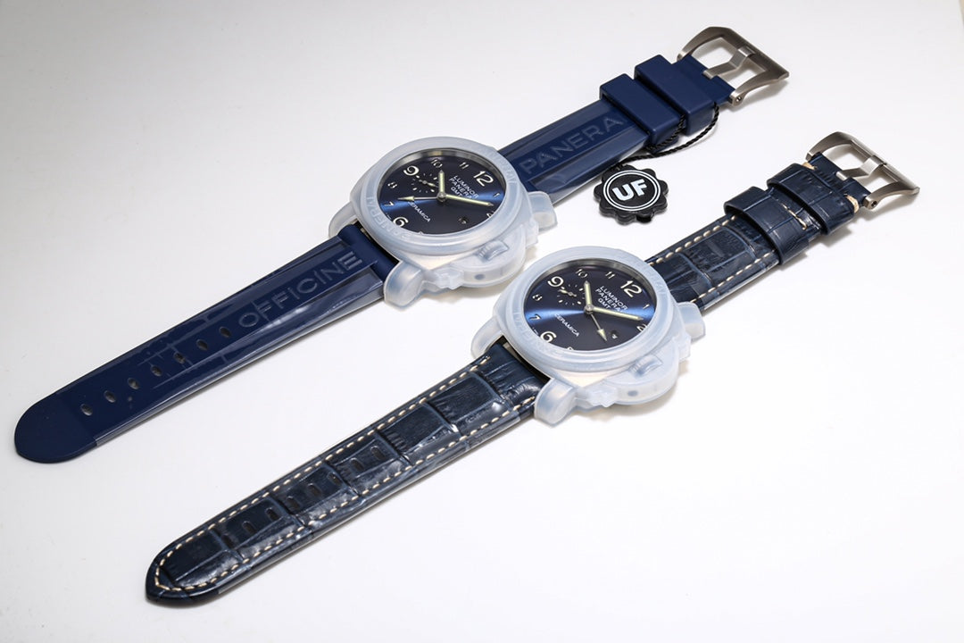 LUMINOR GMT 44MM 1950 3 CERAMICA BLUE DIAL