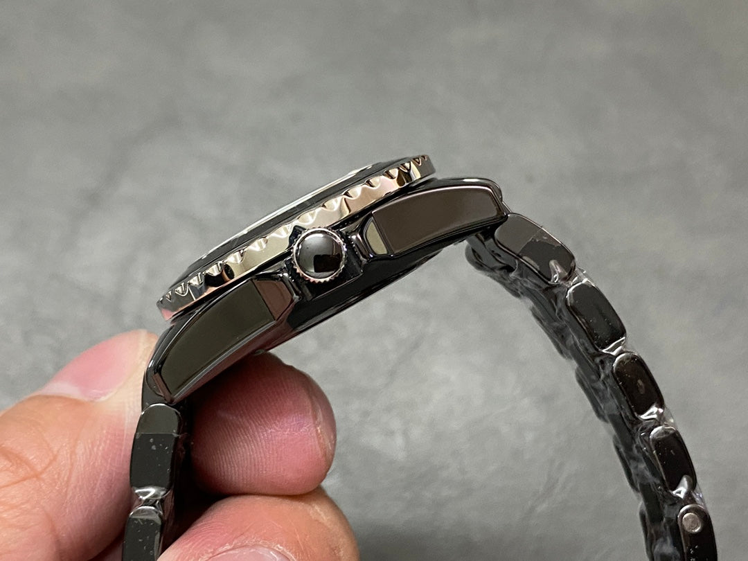 J12 33MM BLACK CERAMIC STEEL