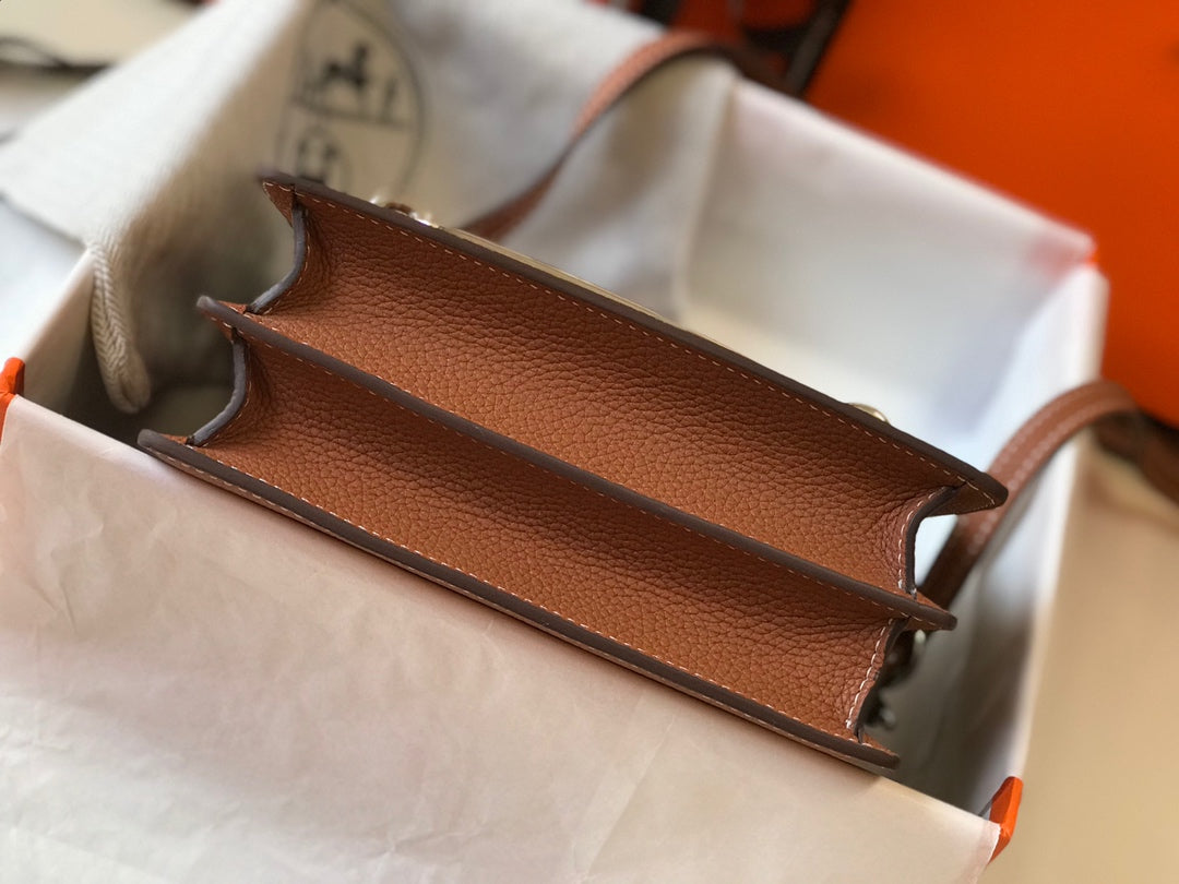 HM SAC ROULIS 18 CIDER TOGO LEATHER