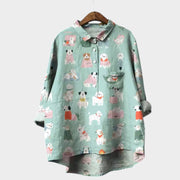 Sophia | Bluse mit Print