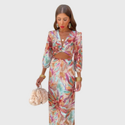 Lyra | Kleid mit Cut-out-Detail