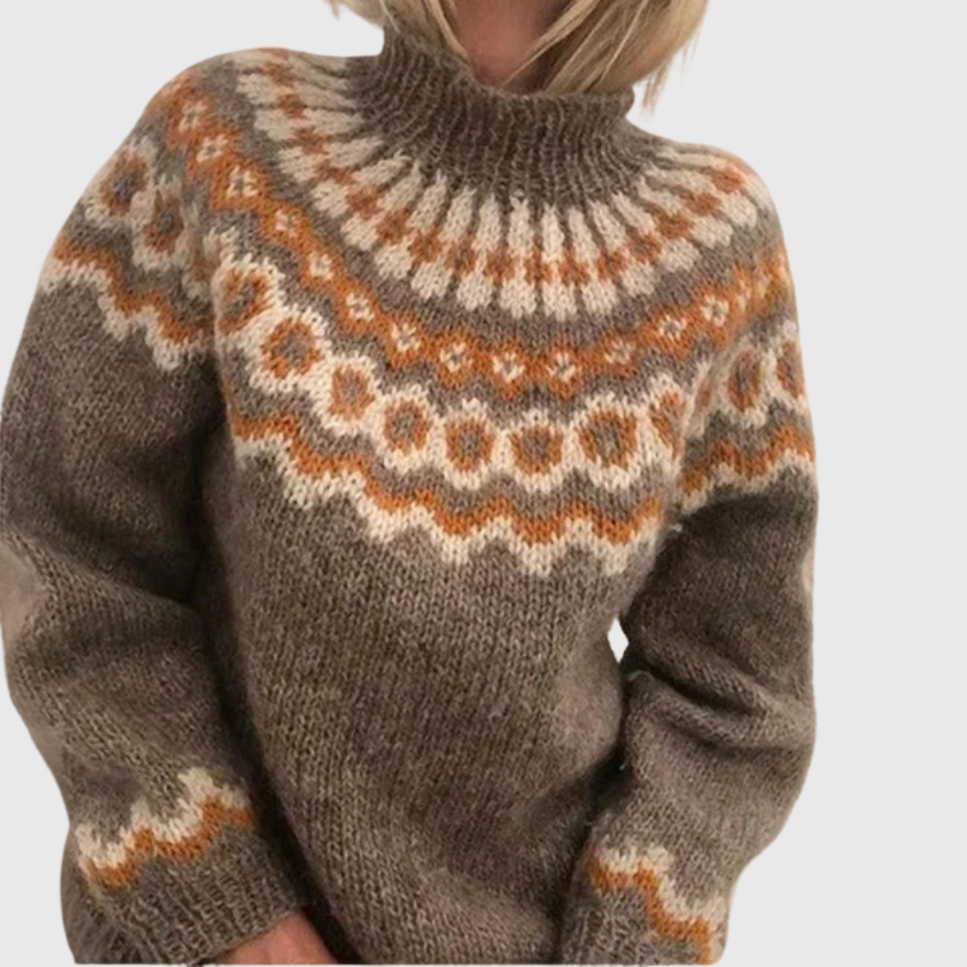 Ellie | Rollkragen-Pullover cozy