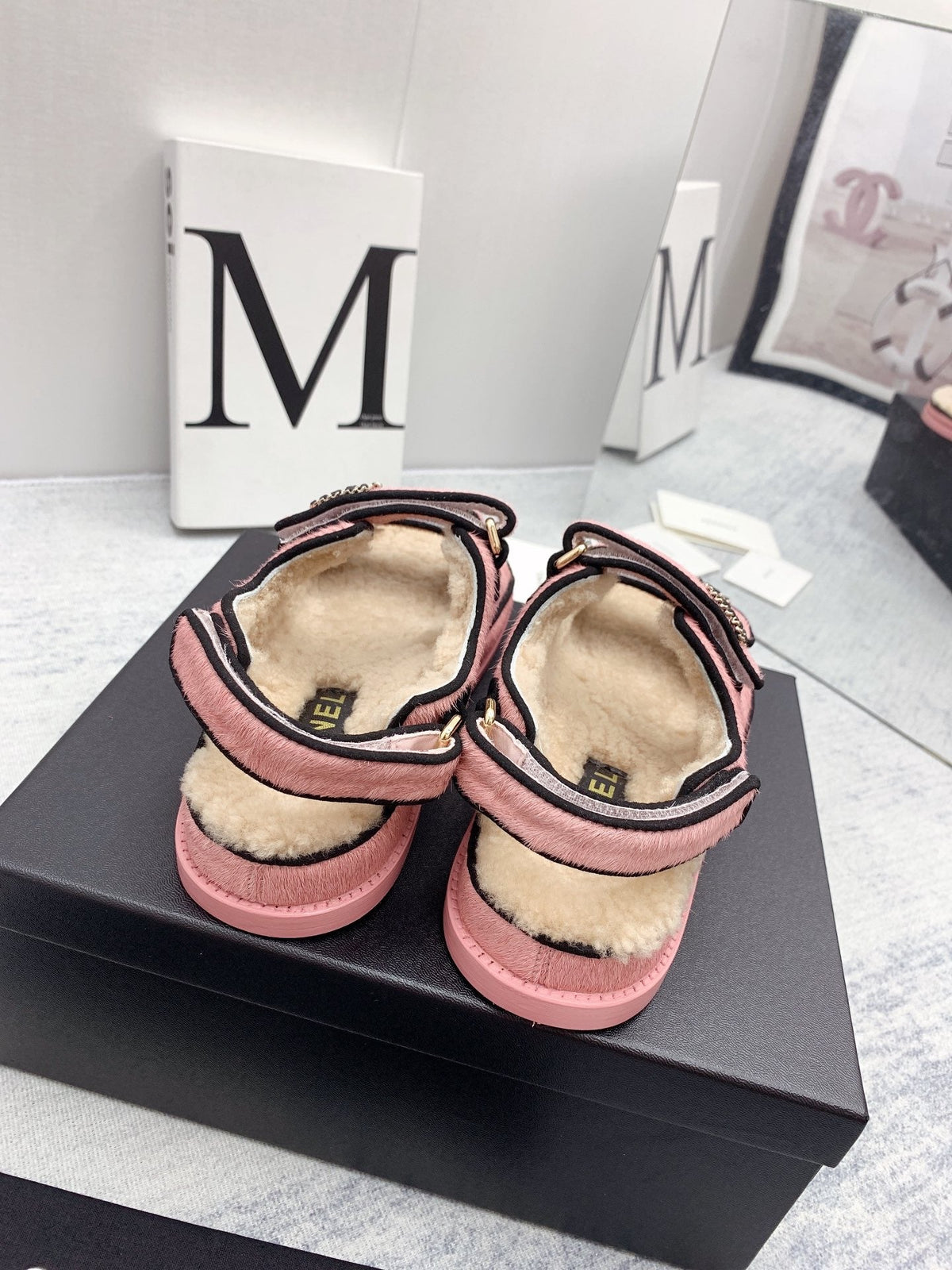 Chanel 2026 Dad Sandals Wool 161805