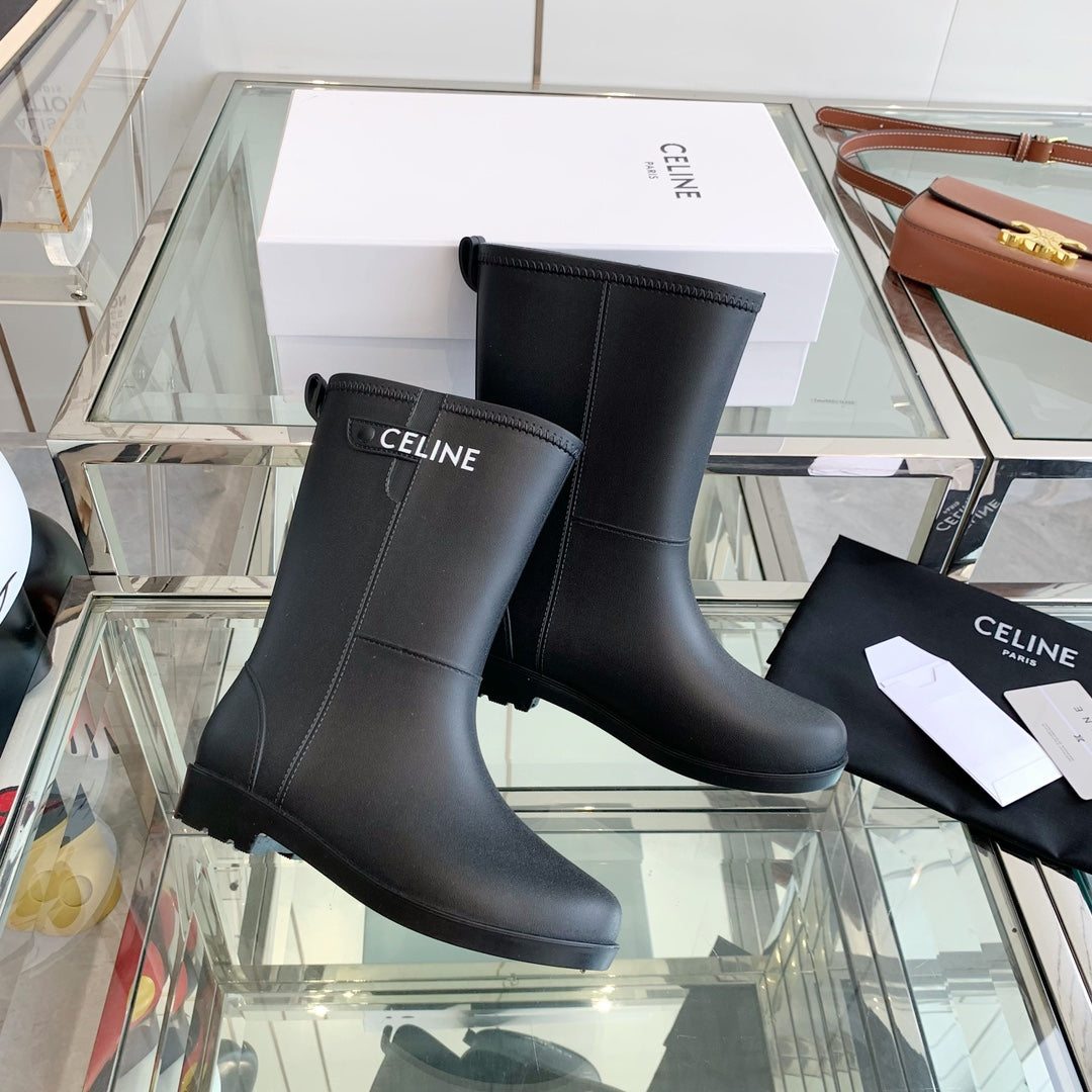 CC Rainboots Black Rubber 204056