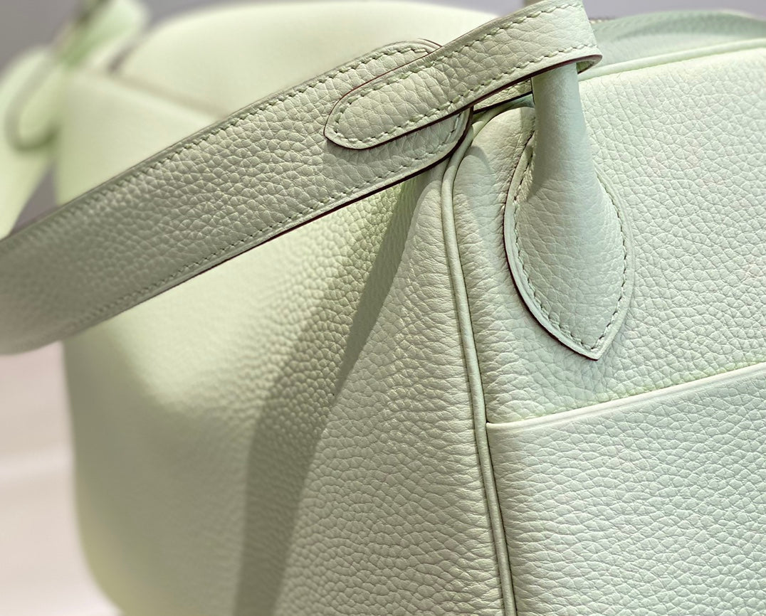 HM LINDY 26 BAG MINT TAURILLON CLEMENCE LEATHER