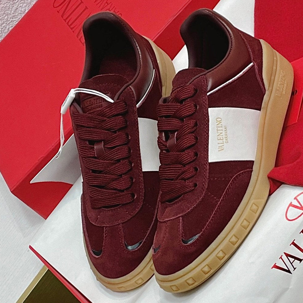 VT 2025 Sneaker Garnet Red Suede Cowhide 753785