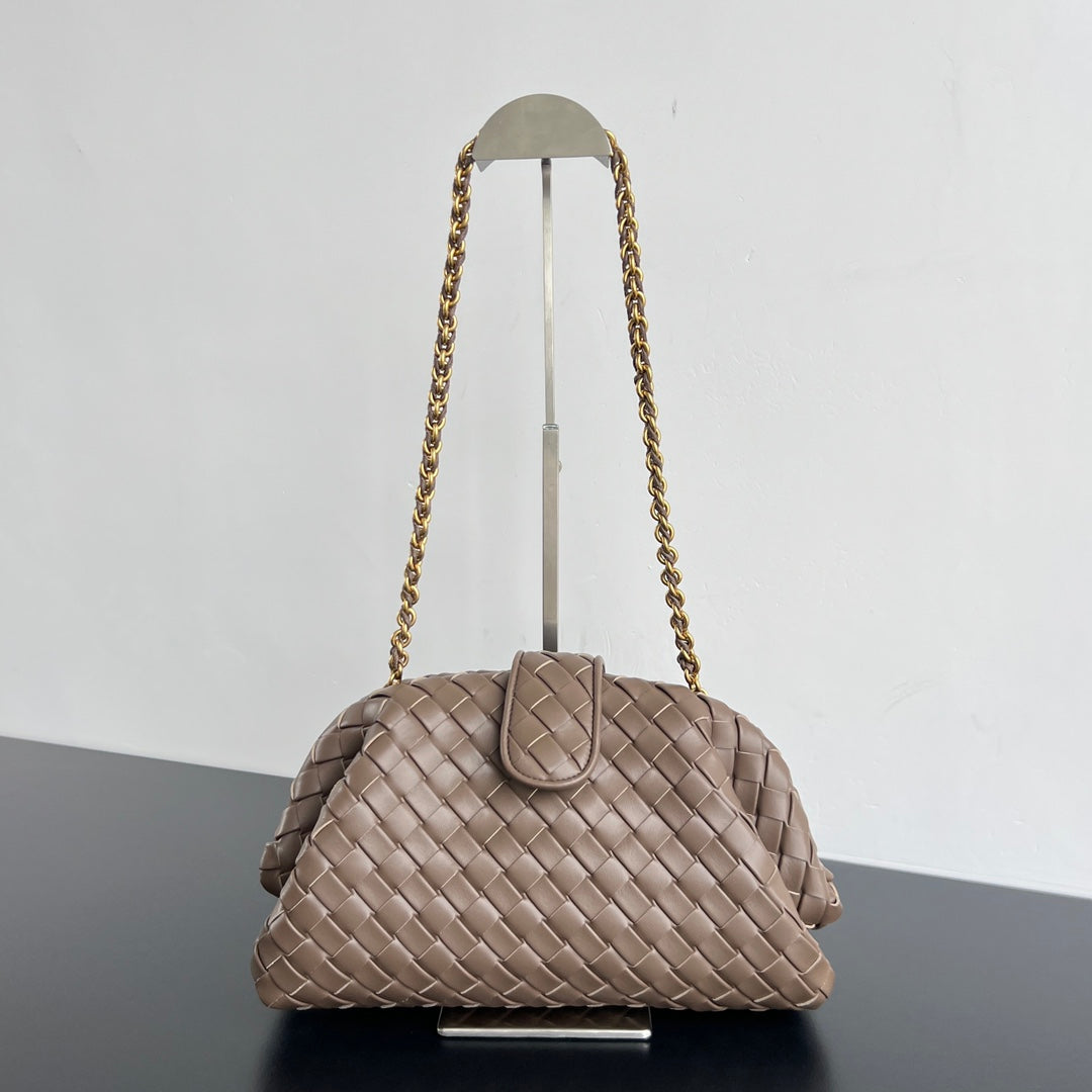 BV Lauren 1980 31.5cm Dark Beige Lambskin