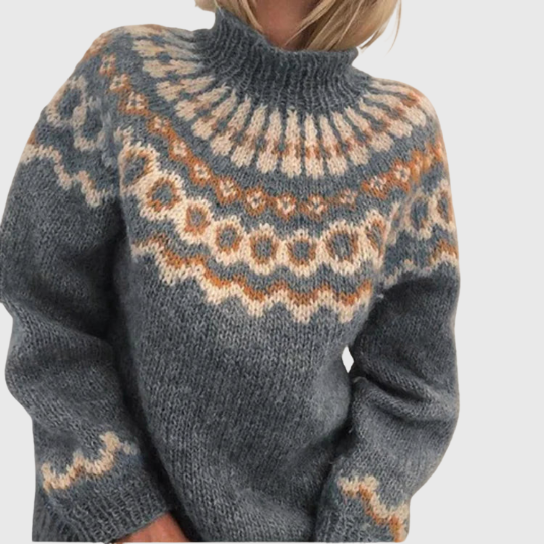 Ellie | Rollkragen-Pullover cozy