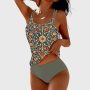 Rose | Tankini mit Muster