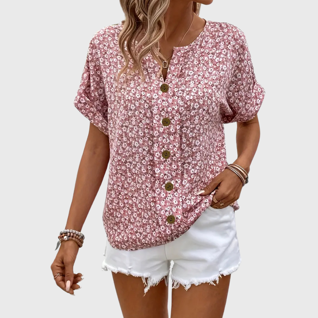 Charlotte | Premium Floral Blouse