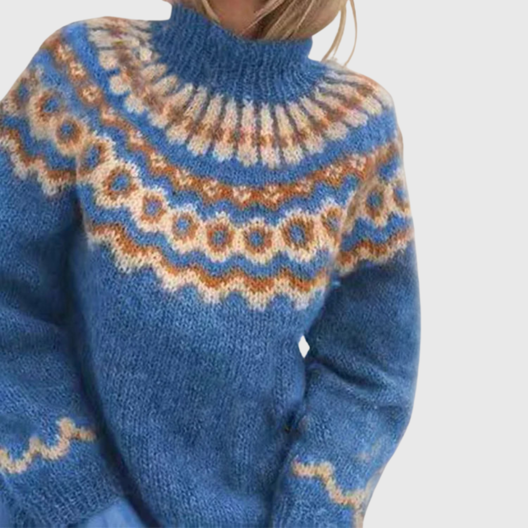 Ellie | Rollkragen-Pullover cozy
