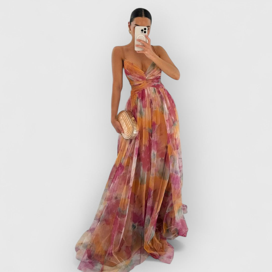 Ondina | Kleid floral organisch
