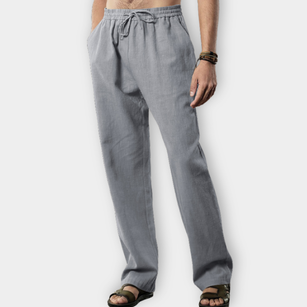 PANTALONI DI LINO PER LA CASA