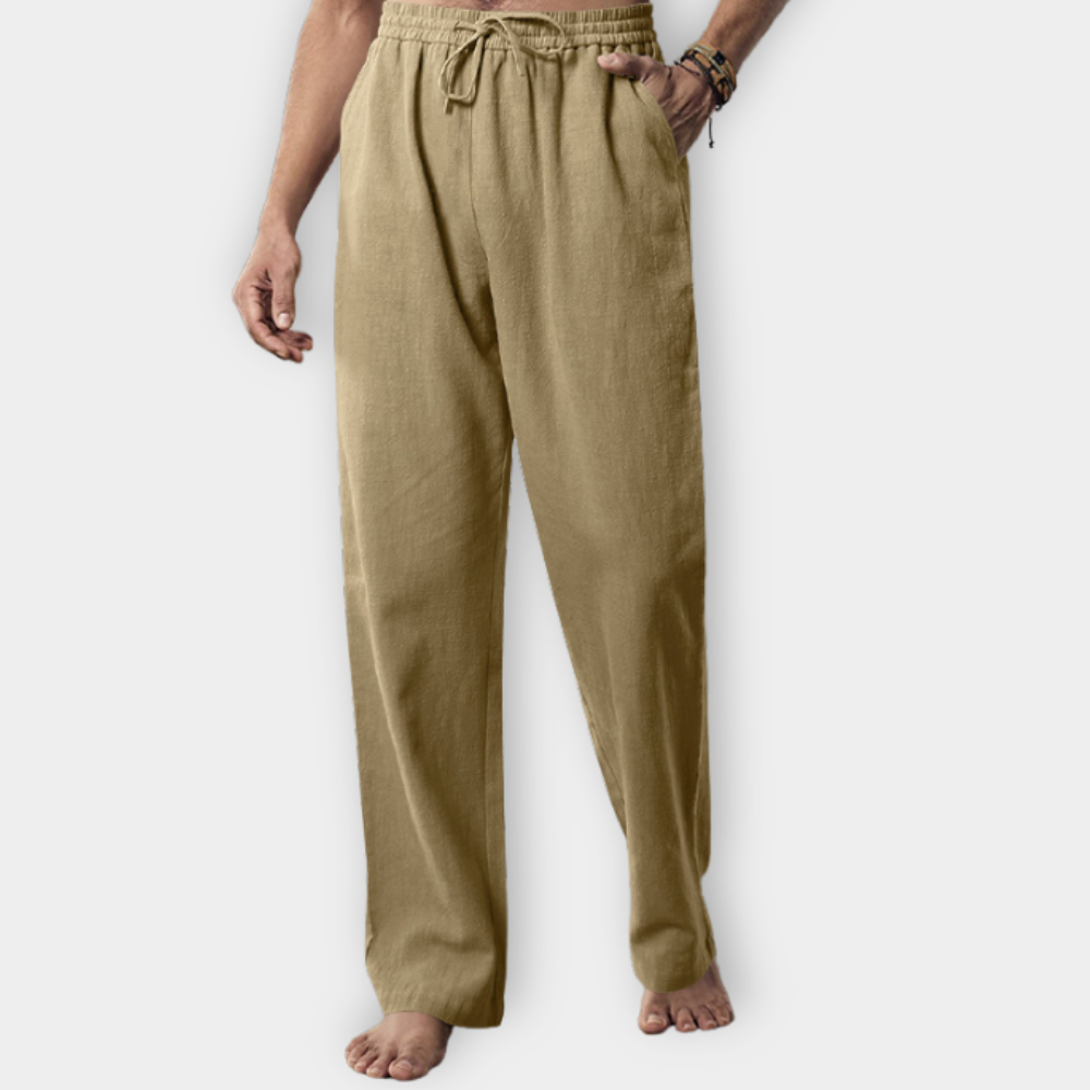 PANTALONI DI LINO PER LA CASA