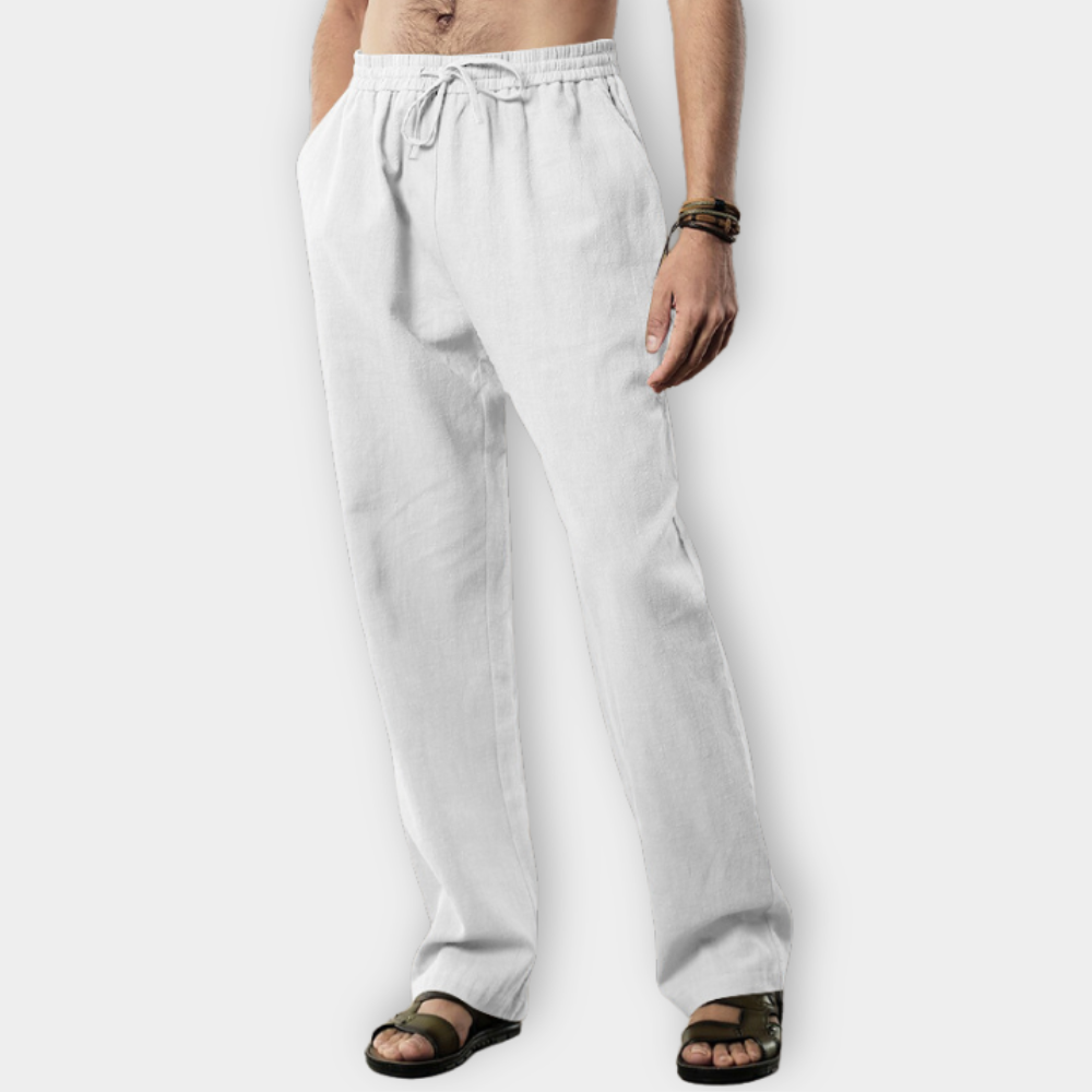 PANTALONI DI LINO PER LA CASA