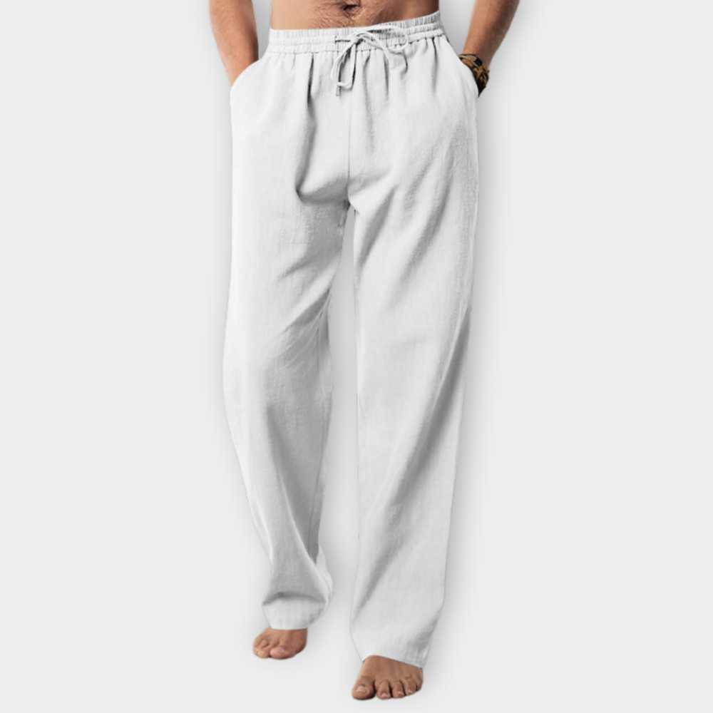PANTALONI DI LINO PER LA CASA