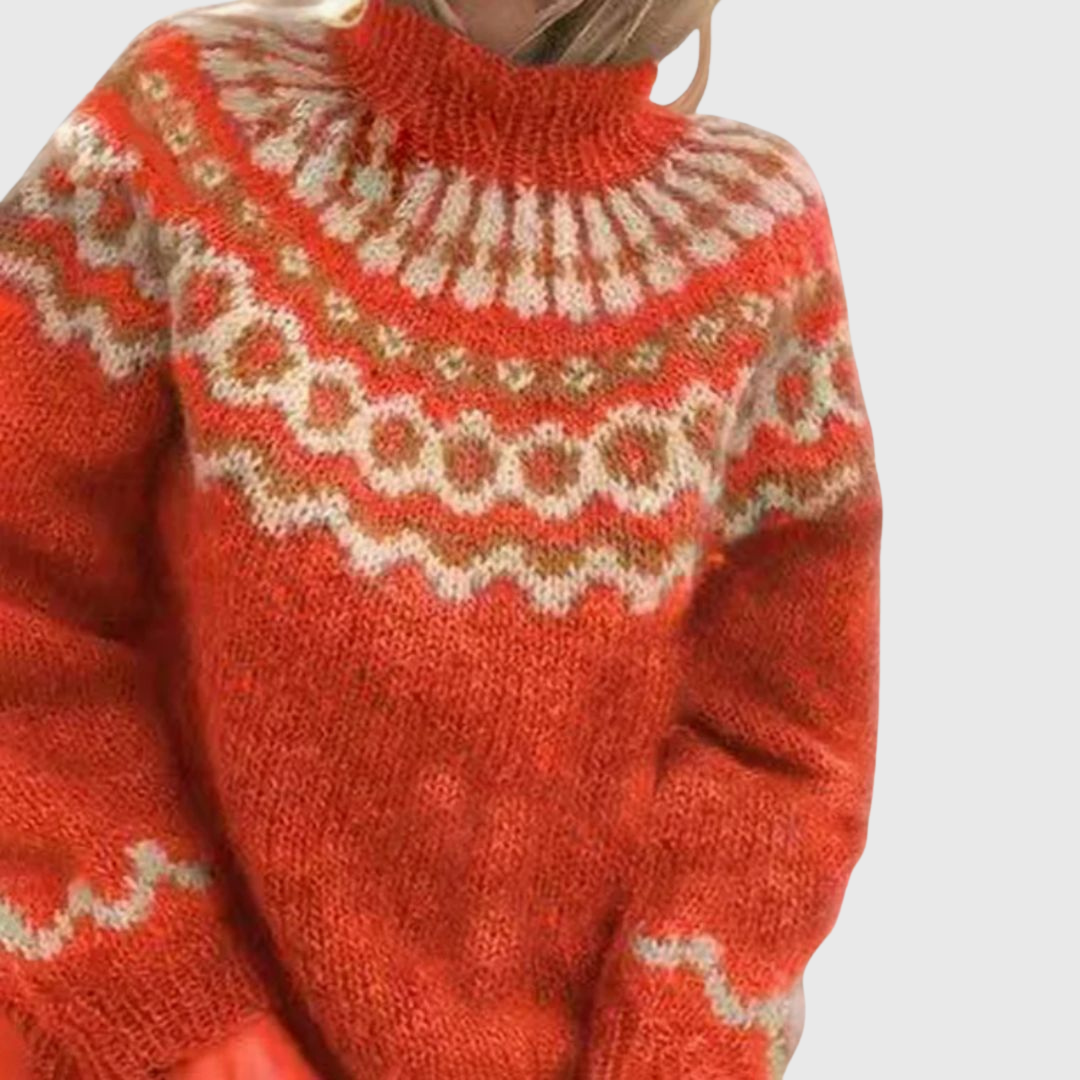 Ellie | Rollkragen-Pullover cozy