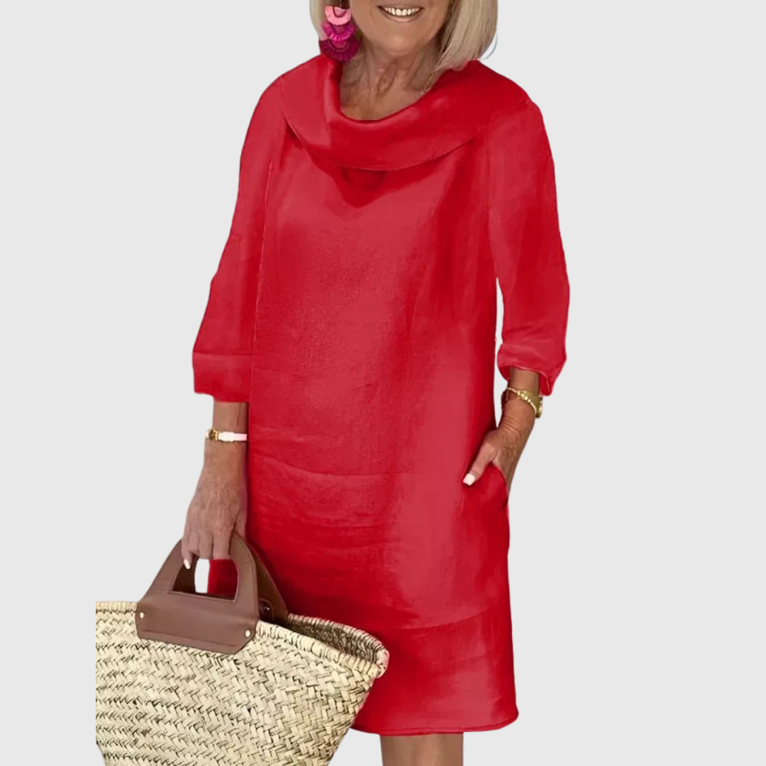 Olimpia | Kleid glänzend elegant