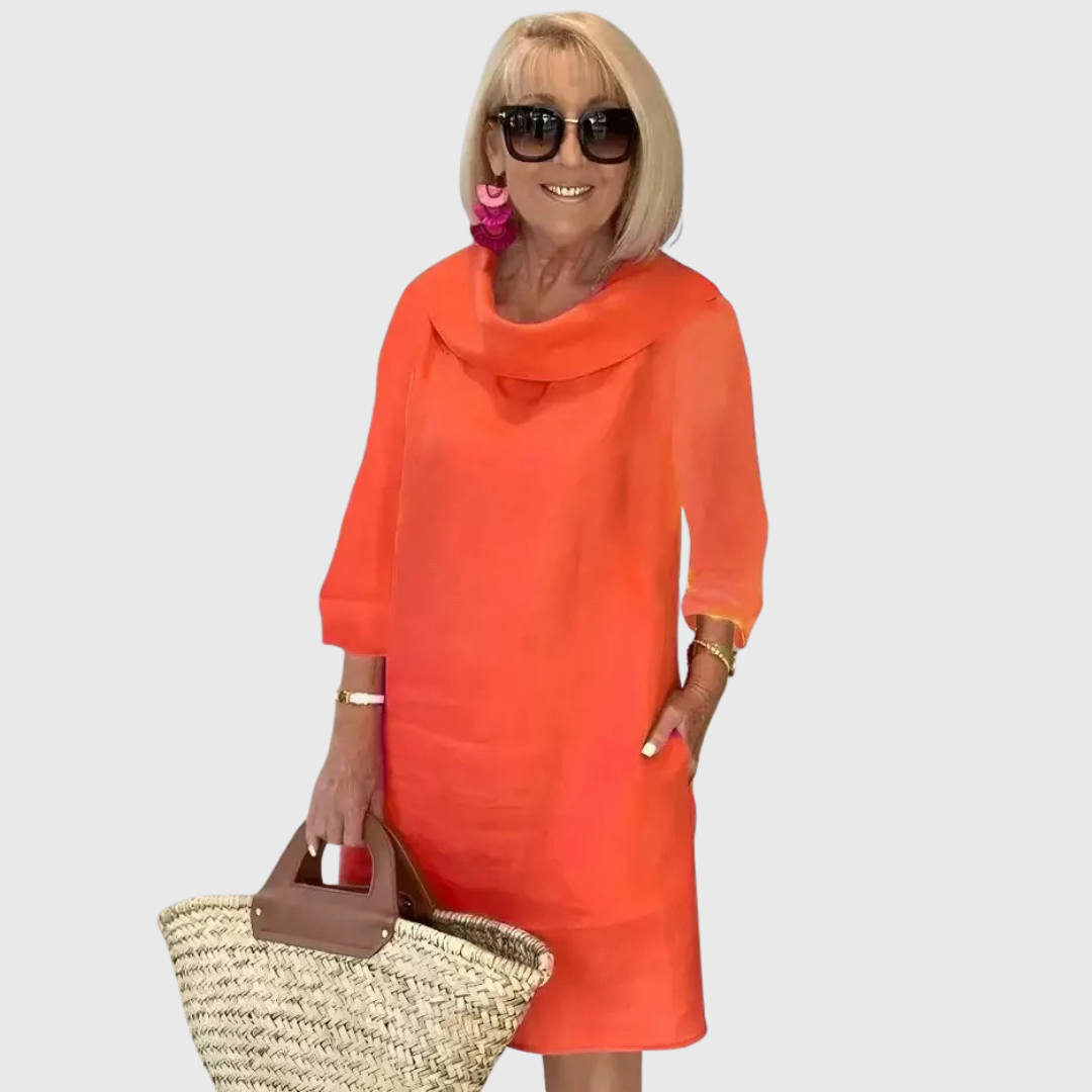 Olimpia | Kleid glänzend elegant