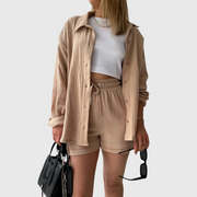Dakota | Shorts-Set aus Baumwolle