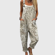 Bella | Latzhose handgemacht floral