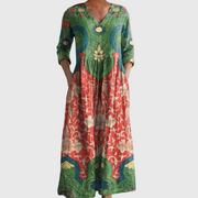 Beatriz | Maxikleid mit Blumenzauber