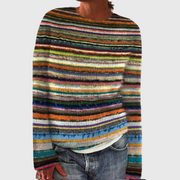 Chloe | Pullover cozy stripes