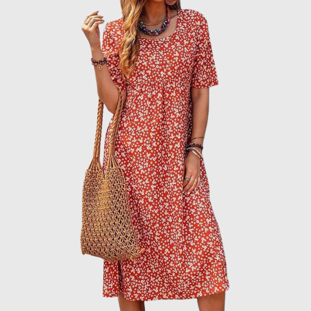 Eirlys | Kleid blumig elegant