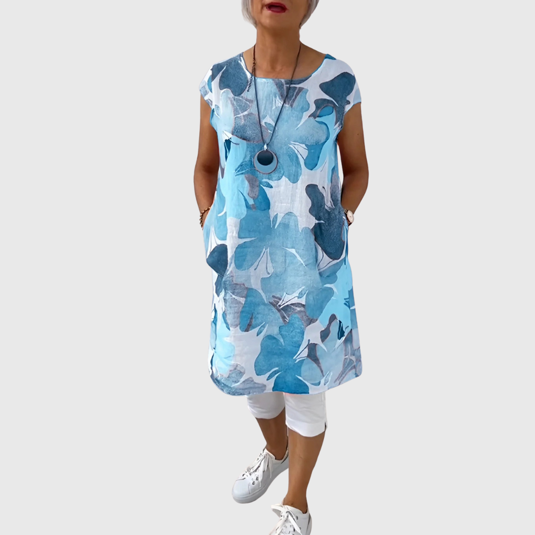 Elettra | Bluse mit Blumen-Detail
