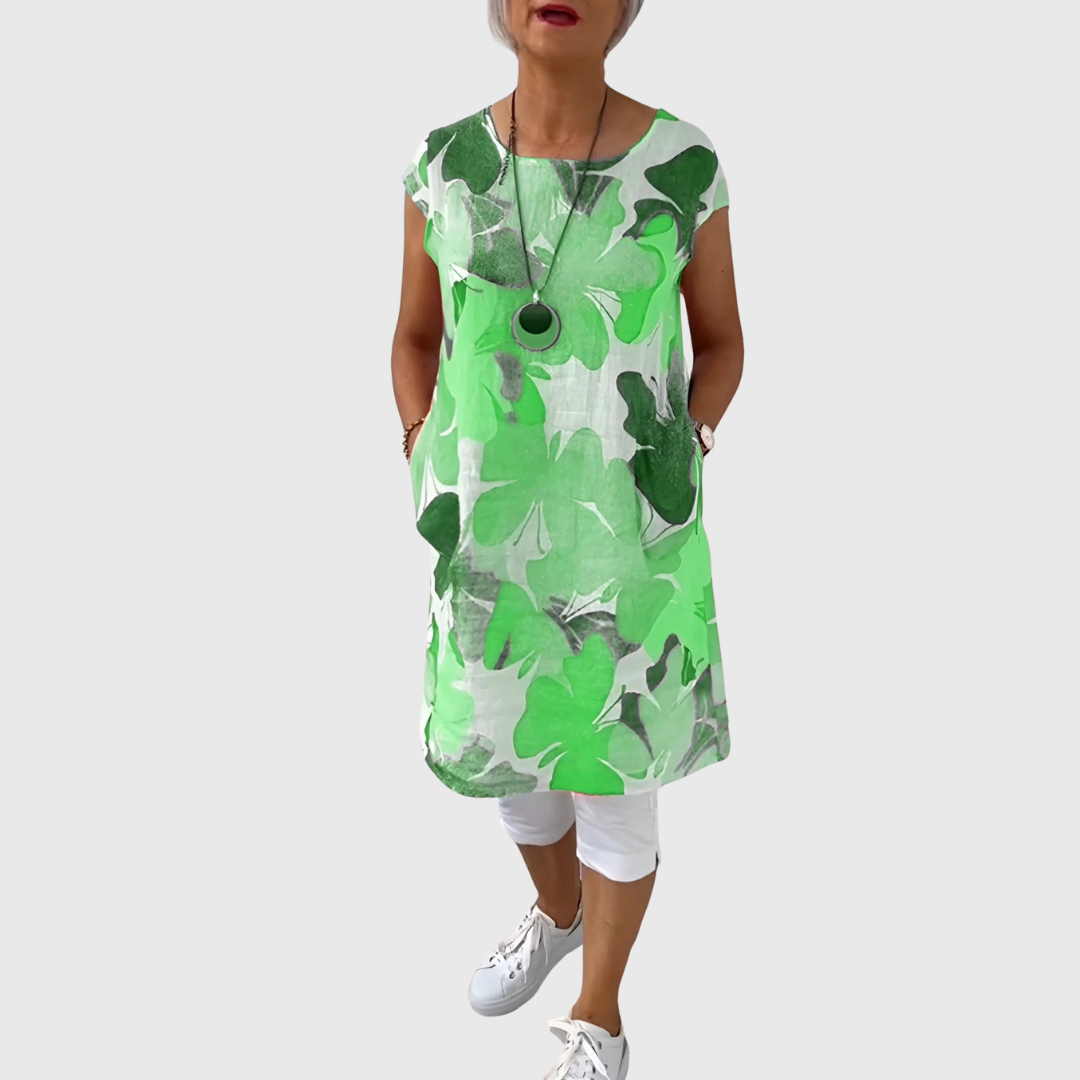 Elettra | Bluse mit Blumen-Detail