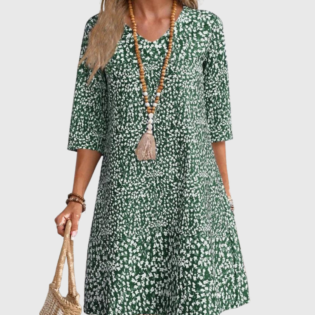 Faustina | Kleid boho organisch