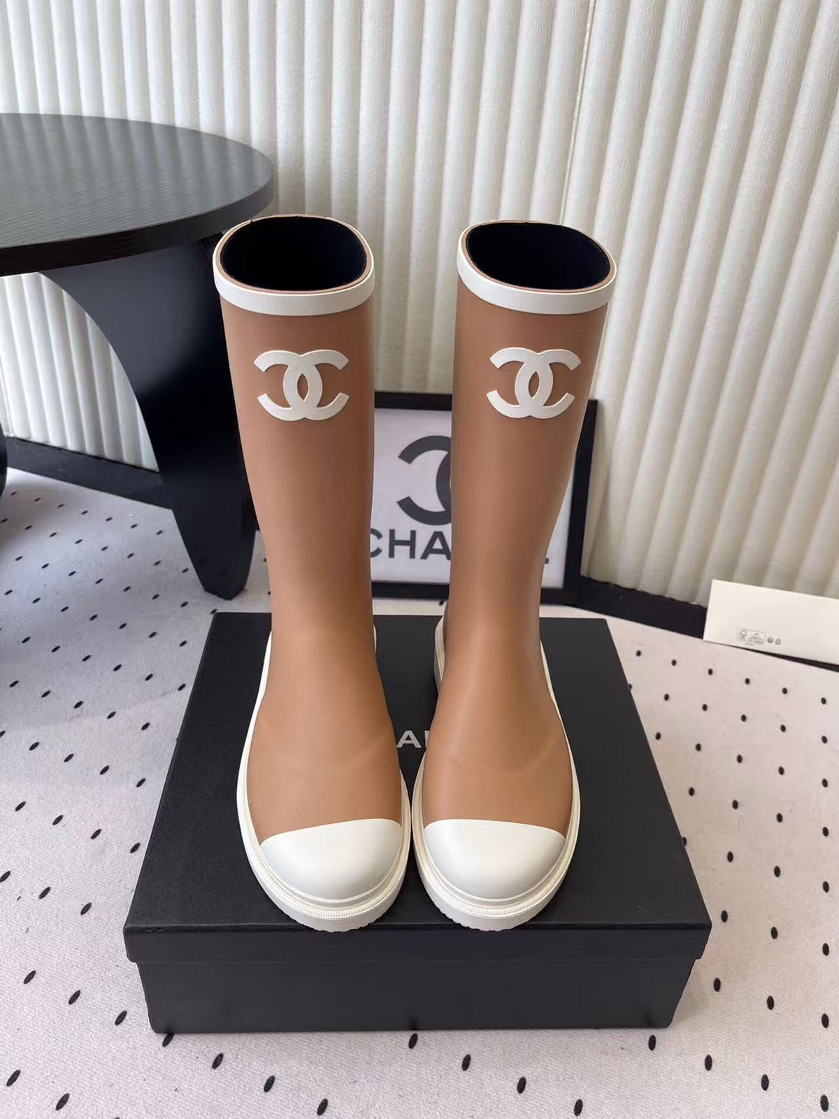 Chanel 2025 Rain Boot Rubber