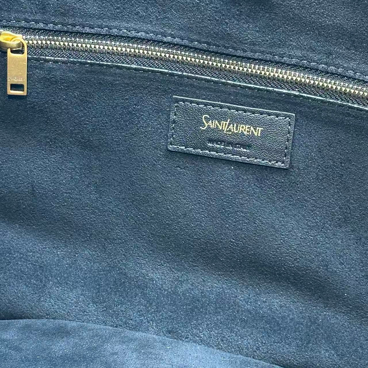 Saint Laurent 2026 Mombasa Shoulder Bag Black Leather