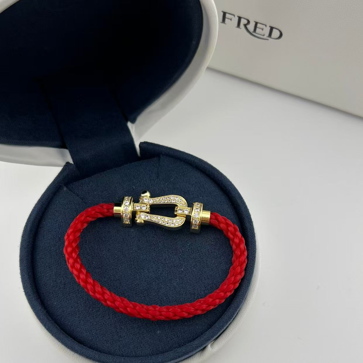 Fred Force 10 Bracelet With Diamonds