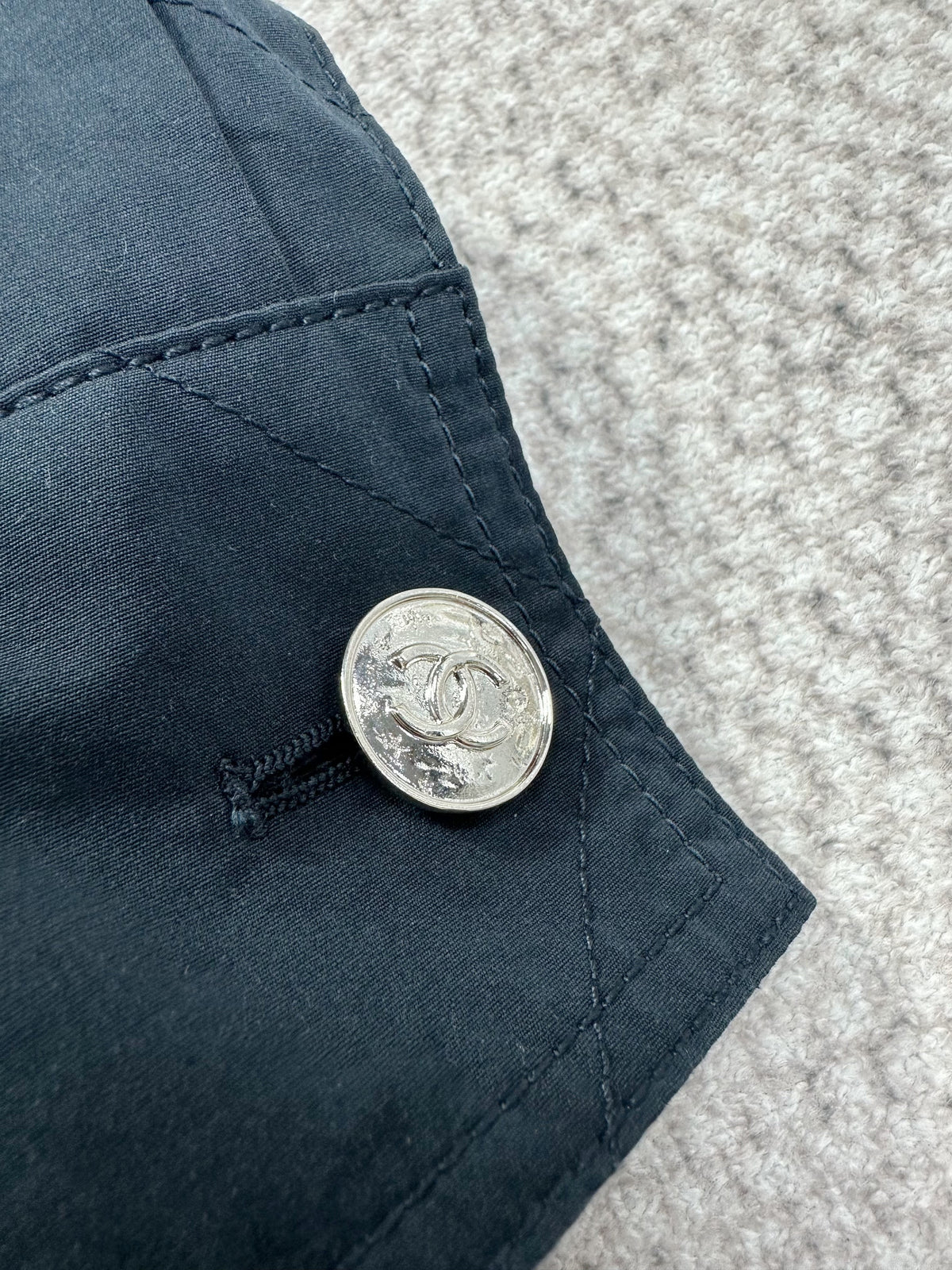 Chanel 2026 Jacket Dark Blue Cotton