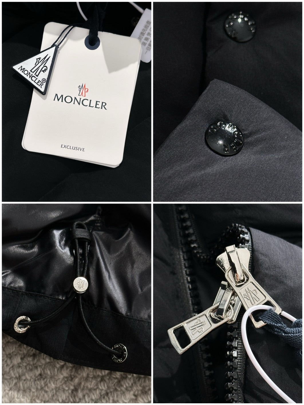 Moncler 2026 Hanoverian Long Down Jacket In Black