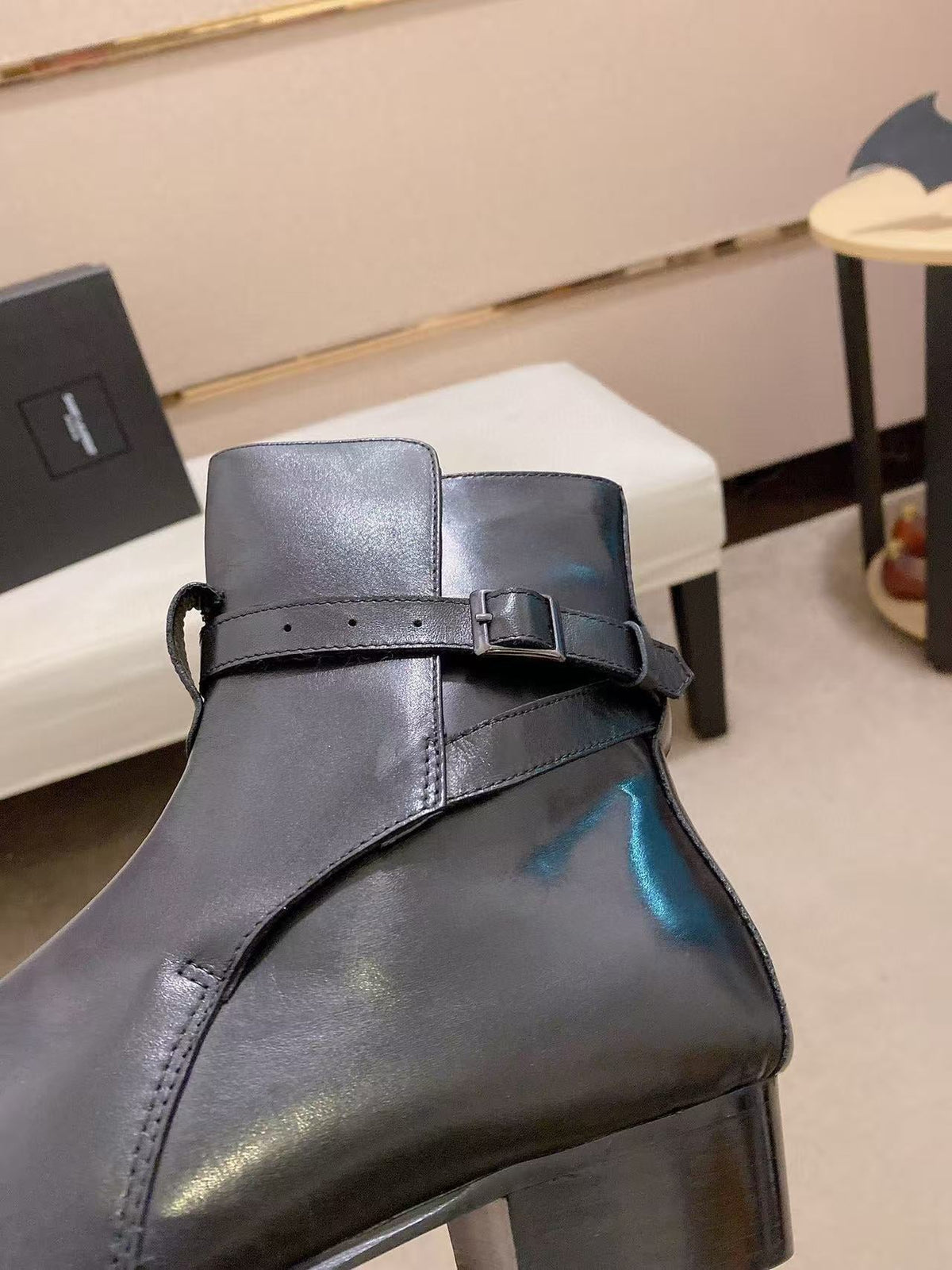 Saint Laurent 2026 Wyatt Jodhpur 30 Boot Suede