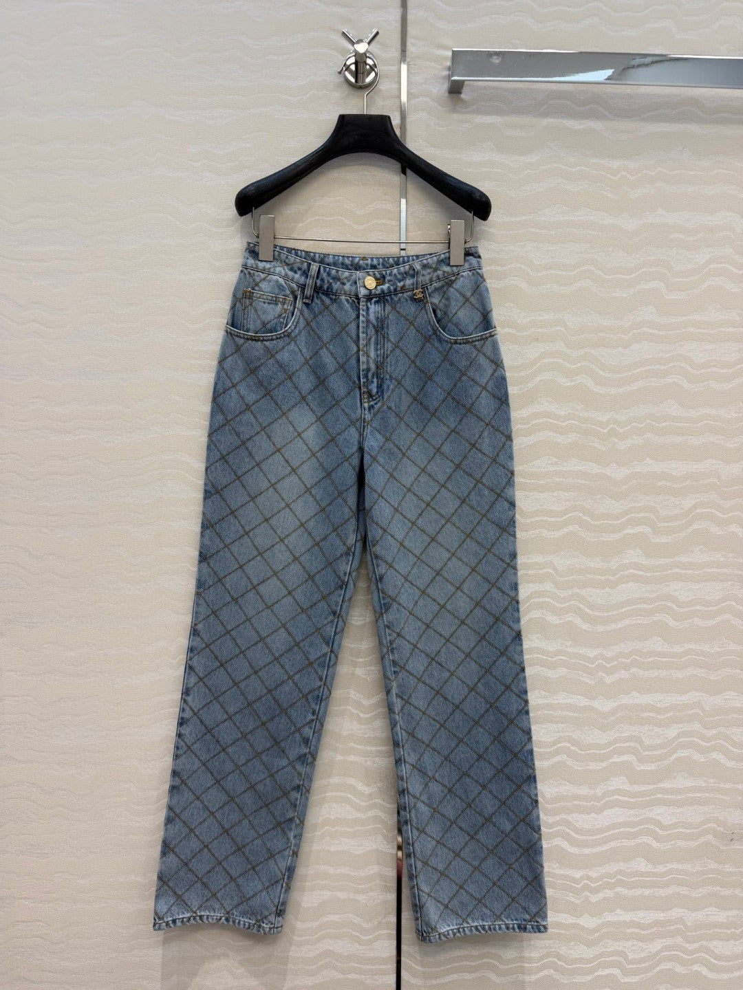 Chanel 2026 Set Blue Denim Cotton