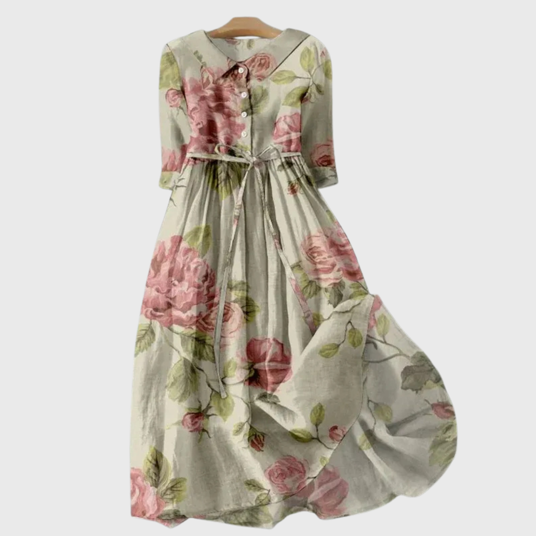 Marina | Kleid mit floralem Vintage-Charme