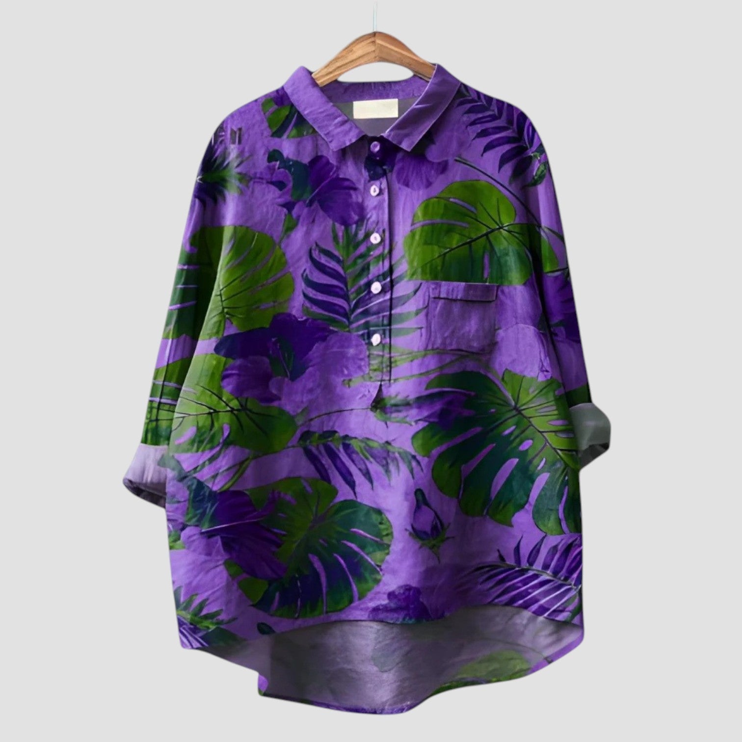 Layla | Bluse mit verspieltem Muster